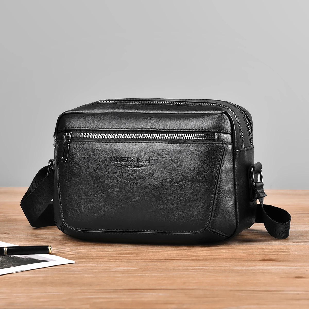Brand Casual Solid Men Crossbody Bag Messenger Bag PU Leather Handbag Shoulder Bags Male Business Messenger Diagonal Chest Bag
Brand Casual Solid Men Crossbody Bag Messenger Bag PU Leather Handbag Shoulder Bags Male Business Messenger Diagonal Chest Bag
