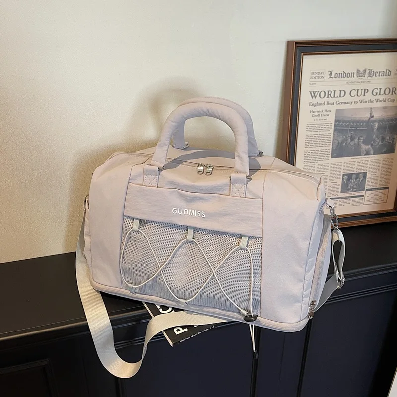 Fashion Large Capacity Fabric Crossbody Bag Unisex Gym Yoga Travel Bag Wet Dry Separation Short Trip Travel Luggage Bag
Fashion Large Capacity Fabric Crossbody Bag Unisex Gym Yoga Travel Bag Wet Dry Separation Short Trip Travel Luggage Bag