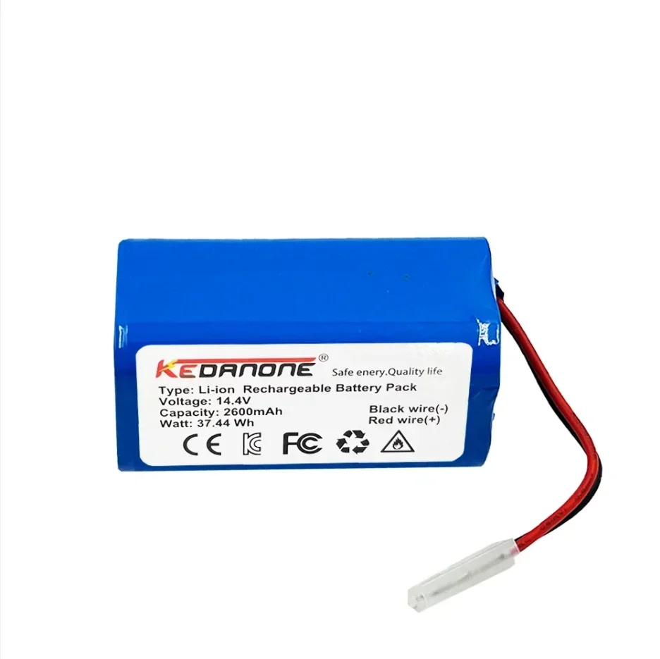 New 4S1P 14.4V 3200mAh Li-ion Battery Pack,For XIAOMI MIJIA Mi Robot Vacuum-Mop Essential G1 MJSTG1, SKV4136GL H18650CH R30 R35
New 4S1P 14.4V 3200mAh Li-ion Battery Pack,For XIAOMI MIJIA Mi Robot Vacuum-Mop Essential G1 MJSTG1, SKV4136GL H18650CH R30 R35
