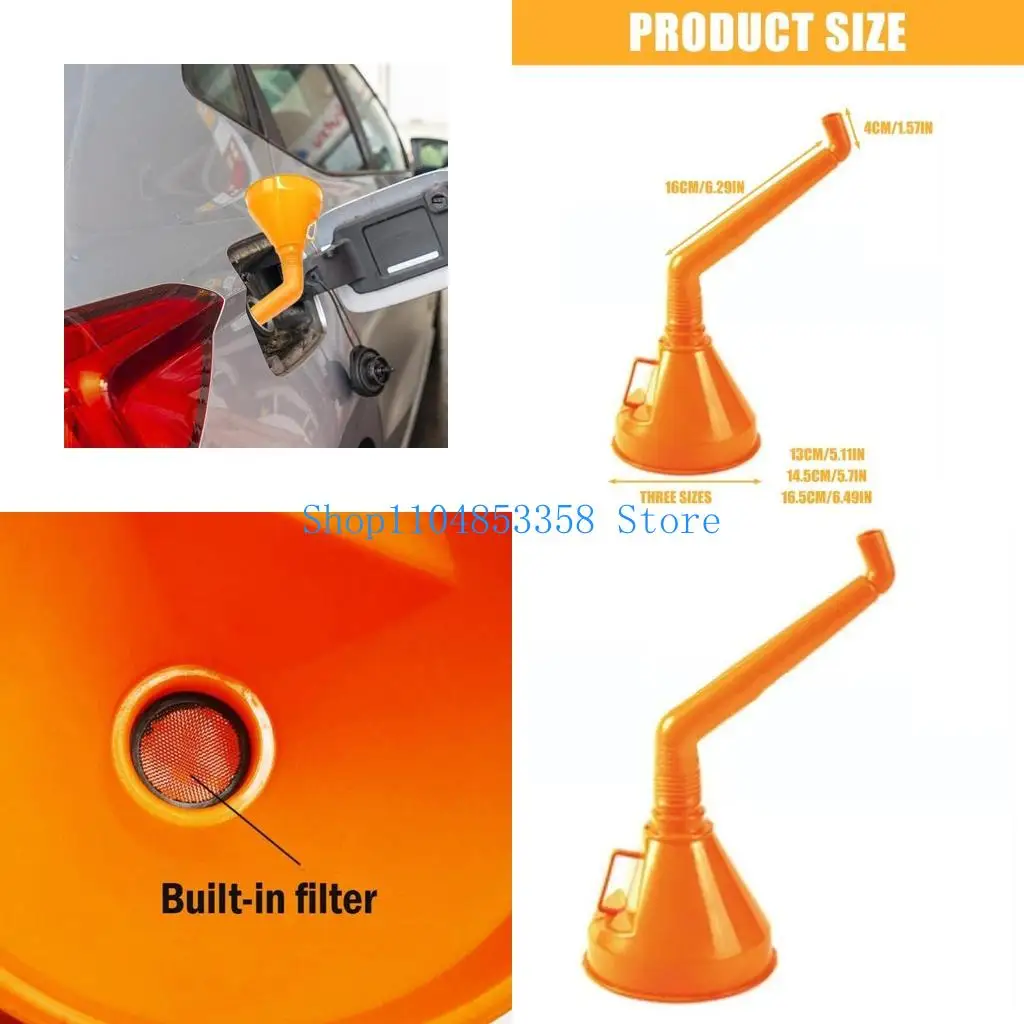 652F Large Mouth Funnel Multifunction Plastic Funnel for Precise Pouring & Filtering
652F Large Mouth Funnel Multifunction Plastic Funnel for Precise Pouring & Filtering