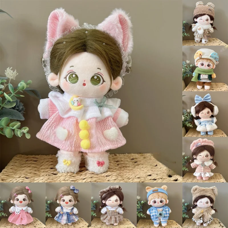 20cm Plush Doll Clothes Accessories Plush Doll Clothes Replacement Outfit Doll Mini Clothes
20cm Plush Doll Clothes Accessories Plush Doll Clothes Replacement Outfit Doll Mini Clothes