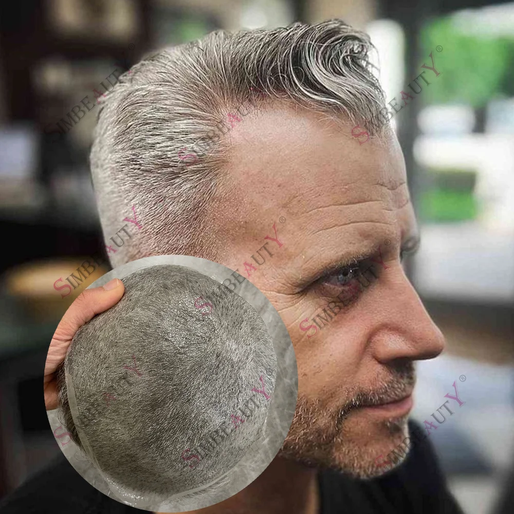 Vloop 80%Density #1B50 #1b65#1b80 White Black HumanHair Men Wigs Replacement System Hair Pieces for Man 0.02mm Thin Skin Full PU
Vloop 80%Density #1B50 #1b65#1b80 White Black HumanHair Men Wigs Replacement System Hair Pieces for Man 0.02mm Thin Skin Full PU