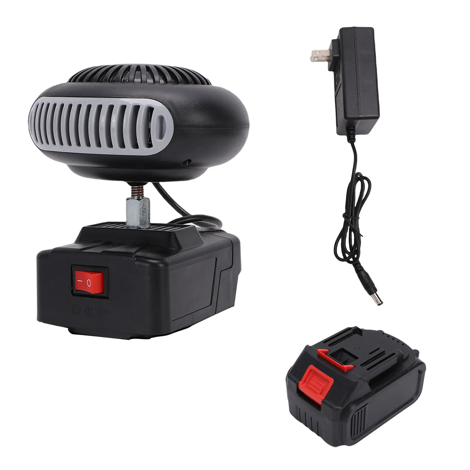 Portable Battery Powered Space Heater Cordless Car Heater Defogger Fan Quiet for Car Office Indoor Use
Portable Battery Powered Space Heater Cordless Car Heater Defogger Fan Quiet for Car Office Indoor Use