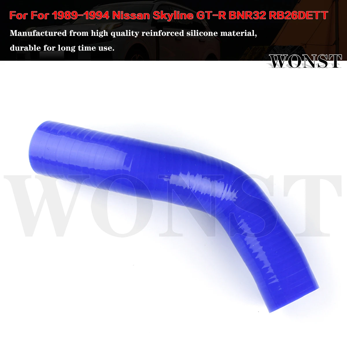 Silicone Radiator Coolant Hose Kit For 1989-1994 Nissan Skyline GT-R BNR32 RB26DETT 2.6L 1990 1991 1992 1993
Silicone Radiator Coolant Hose Kit For 1989-1994 Nissan Skyline GT-R BNR32 RB26DETT 2.6L 1990 1991 1992 1993