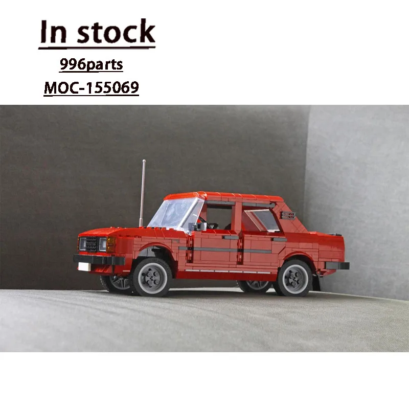 MOC-155069 Red New Sports Car Racing Building Block Model • 996 Parts MOC Creative Boy Kids Birthday Building Blocks Toy Gift 
MOC-155069 Red New Sports Car Racing Building Block Model • 996 Parts MOC Creative Boy Kids Birthday Building Blocks Toy Gift