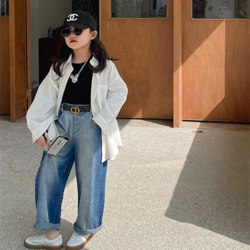 Girls Jean Pants Long Trousers Cotton 2024 Luxury Spring Autumn Baby's Kids Pants Outdoor School Toddler Children's Clothing
Girls Jean Pants Long Trousers Cotton 2024 Luxury Spring Autumn Baby's Kids Pants Outdoor School Toddler Children's Clothing