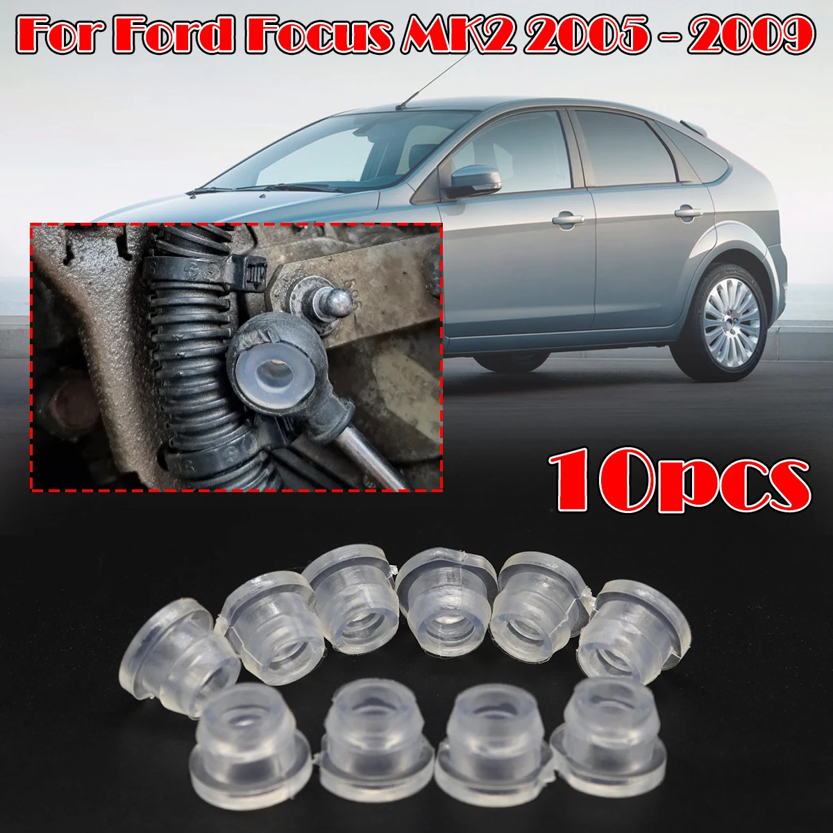 10Pcs For Ford Focus MK2 2005 - 2009 Gear Shift Cable Bushing Gearbox Pull Head Lever Line Rubber Sleeve Transfer Case Retainer
10Pcs For Ford Focus MK2 2005 - 2009 Gear Shift Cable Bushing Gearbox Pull Head Lever Line Rubber Sleeve Transfer Case Retainer