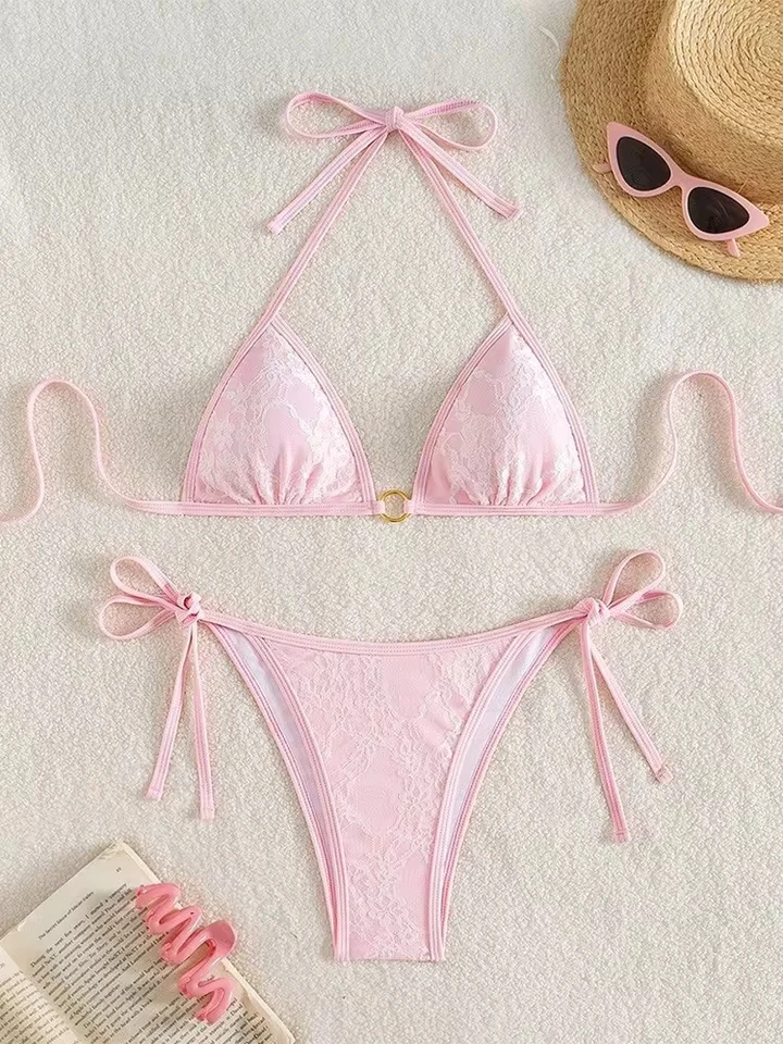 Vzvn Sexy Print Lace Up Lace Bikini Set Women Split Swimsuit Beach Brazil Bikini 2026 New All Season Backless Bikini 2 Piece Set
Vzvn Sexy Print Lace Up Lace Bikini Set Women Split Swimsuit Beach Brazil Bikini 2026 New All Season Backless Bikini 2 Piece Set