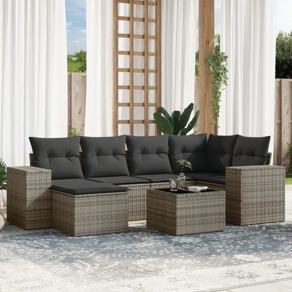 Grey PE Rattan Large Modular Outdoor Garden Sofa Set Comfortable Seating for Patio Deck Backyard Furniture
Grey PE Rattan Large Modular Outdoor Garden Sofa Set Comfortable Seating for Patio Deck Backyard Furniture