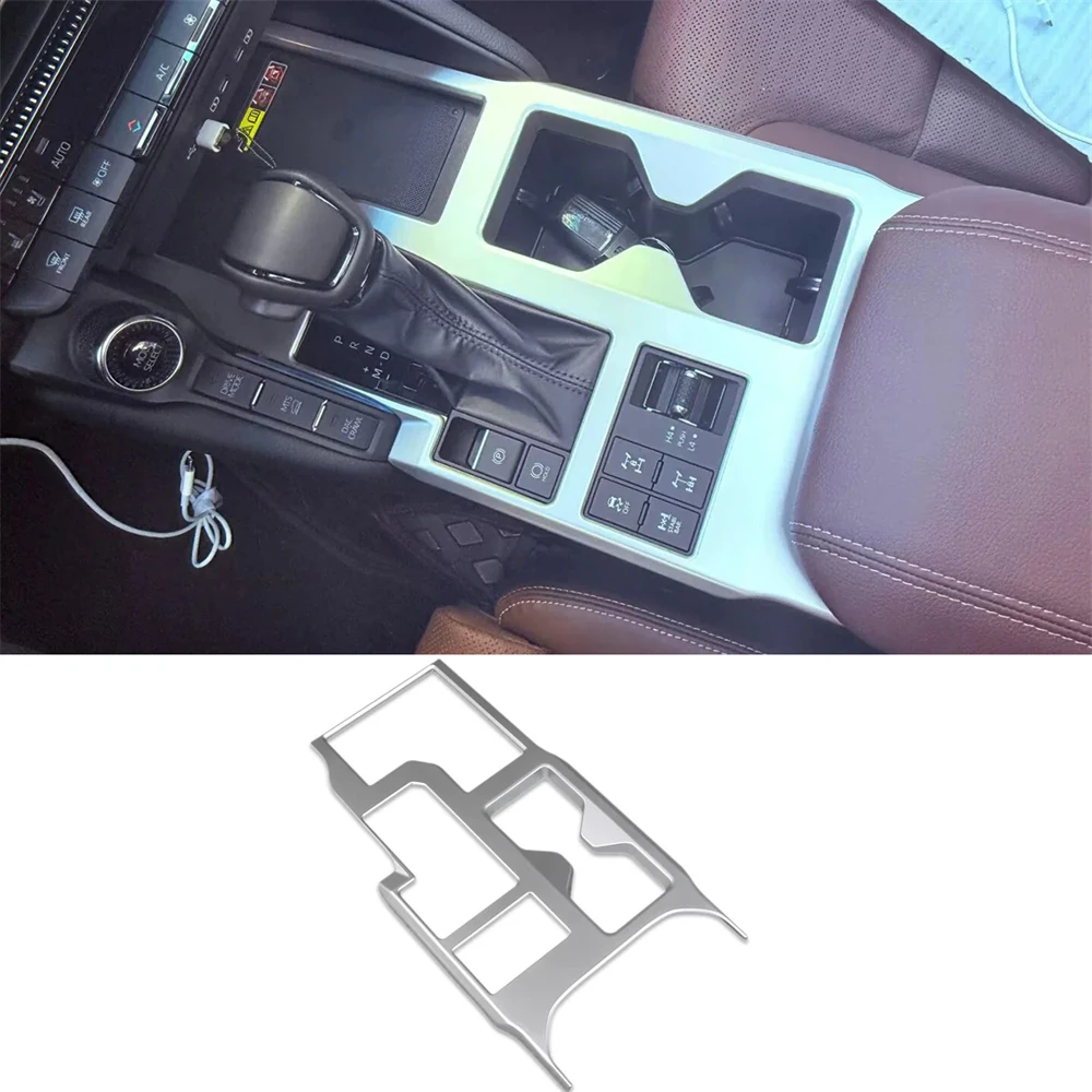 Для Toyota Land Cruiser LC250 2024 2025 ручка переключения передач консоль панель крышка отделка корпус комплект аксессуары
Для Toyota Land Cruiser LC250 2024 2025 ручка переключения передач консоль панель крышка отделка корпус комплект аксессуары