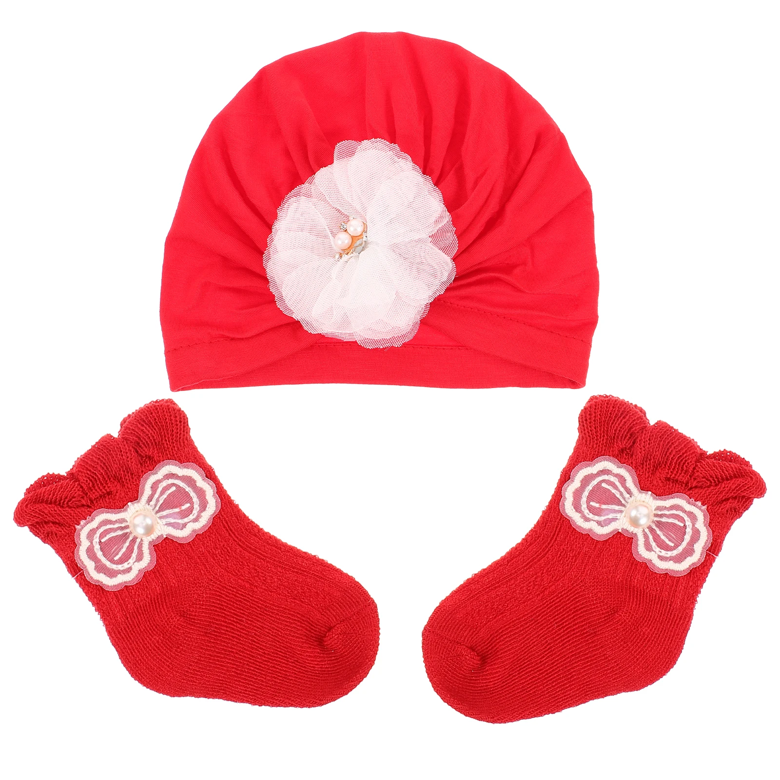 Children Socks Hat Set Newborn Baby Girl Hats Cotton Infant Bonnet Matching Born Soft Comfortable Everyday Christmas Party Gifts
Children Socks Hat Set Newborn Baby Girl Hats Cotton Infant Bonnet Matching Born Soft Comfortable Everyday Christmas Party Gifts
