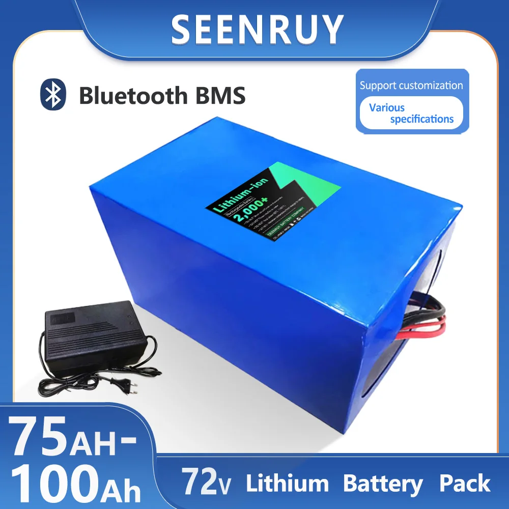 72V 75AH 100AH Высокоточный пиковый 850A 5000W 10kw 12kw 15kw литиевый аккумулятор для мотоцикла
72V 75AH 100AH Высокоточный пиковый 850A 5000W 10kw 12kw 15kw литиевый аккумулятор для мотоцикла