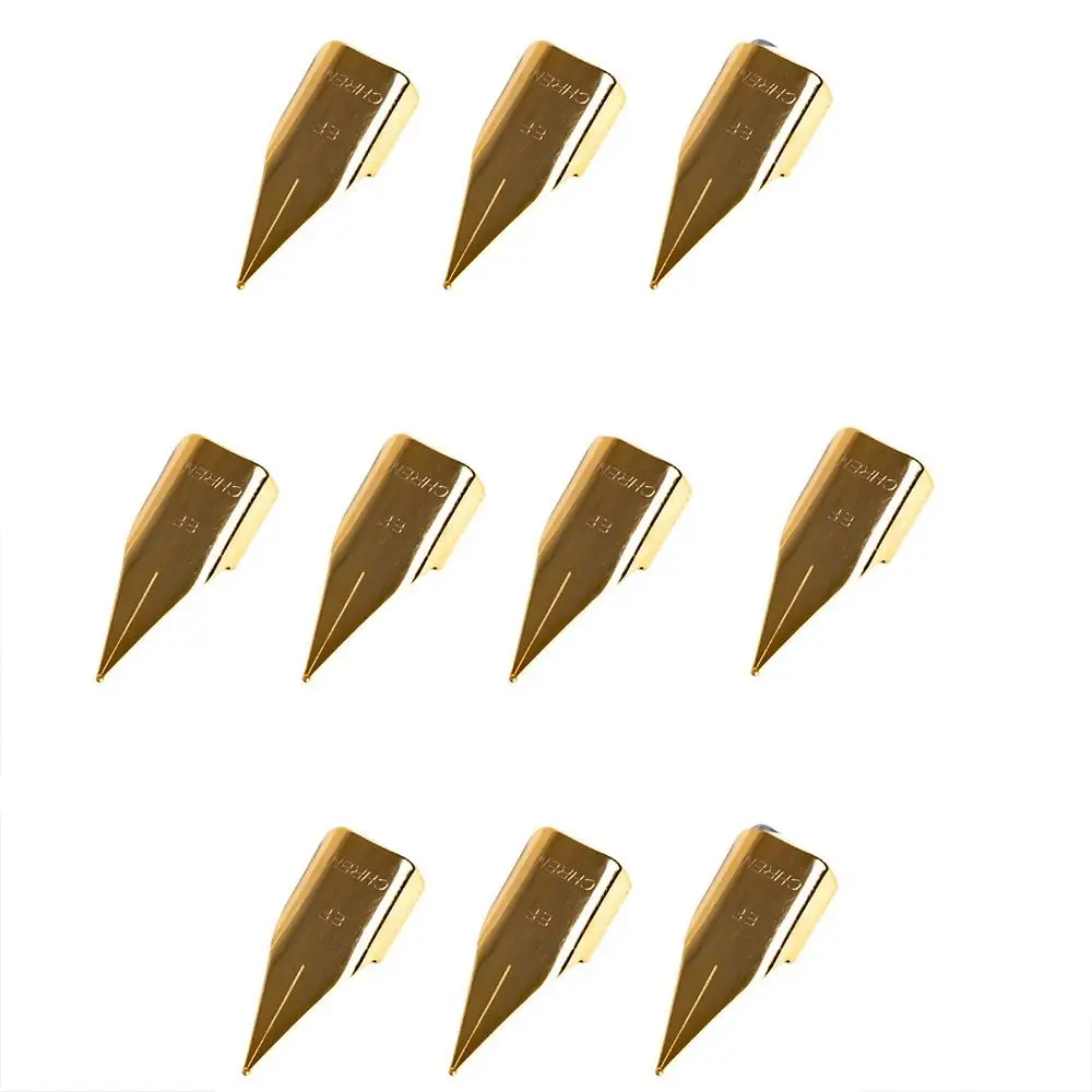 10PCS Dazzling Office School Student Stationary Pen Accessories Writting Tools Pen Tip Replacements Fountain Pen Nibs
10PCS Dazzling Office School Student Stationary Pen Accessories Writting Tools Pen Tip Replacements Fountain Pen Nibs