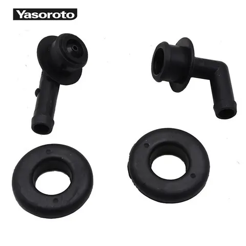 4PcsSet PCV CCV Vent Valve Elbows Grommets Kit 4.0L Car Accessories Vent Valve Kit  For Jeep Grand Cherokee 2000-2004 53013360AA