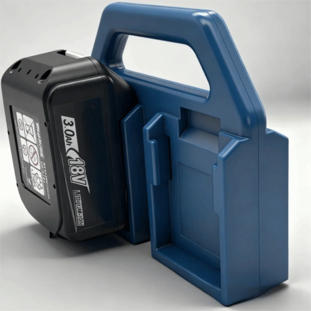 Portable Lithium Battery Storage Rack Handheld Storage Basket Battery Portable Stand for Makita 18V Battery
Portable Lithium Battery Storage Rack Handheld Storage Basket Battery Portable Stand for Makita 18V Battery