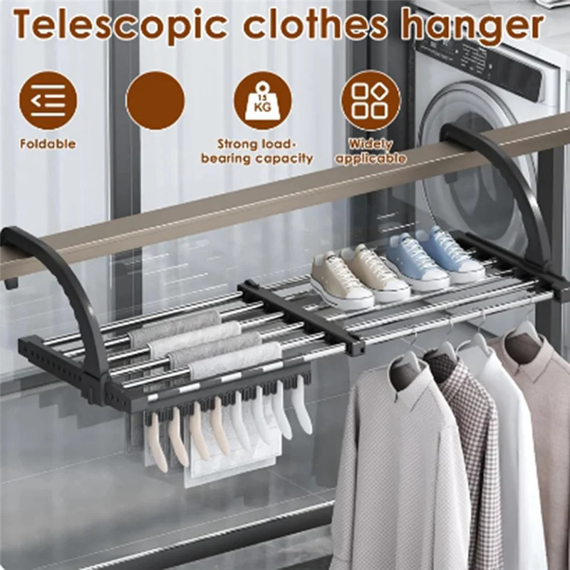 FAAJ-Radiator Clothes Airer Foldable Radiator Drying Rack 42-72CM Extendable Radiator Clothes Drying Rack Balcony
FAAJ-Radiator Clothes Airer Foldable Radiator Drying Rack 42-72CM Extendable Radiator Clothes Drying Rack Balcony