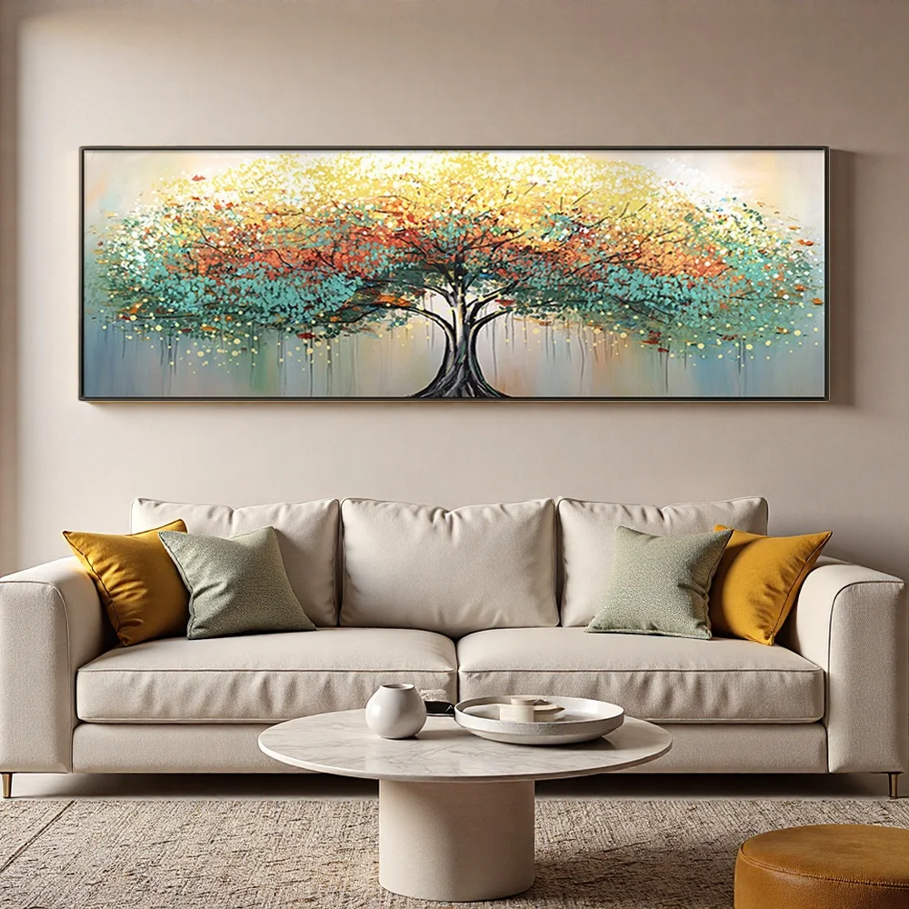 Handmade Wall Decoration Oil Painting Tree of Life Painting for Bedroom Texture Painting Modern Tree of Llife Canvas Painting
Handmade Wall Decoration Oil Painting Tree of Life Painting for Bedroom Texture Painting Modern Tree of Llife Canvas Painting