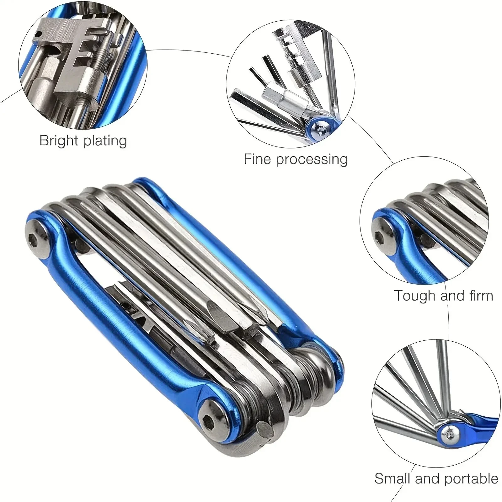 11 в 1, набор инструментов для ремонта велосипеда, гаечный ключ для горного велосипеда, отвертка, цепь с шестигранными спицами, универсальный набор для ремонта велосипеда, велосипедный инструмент
11 в 1, набор инструментов для ремонта велосипеда, гаечный ключ для горного велосипеда, отвертка, цепь с шестигранными спицами, универсальный набор для ремонта велосипеда, велосипедный инструмент