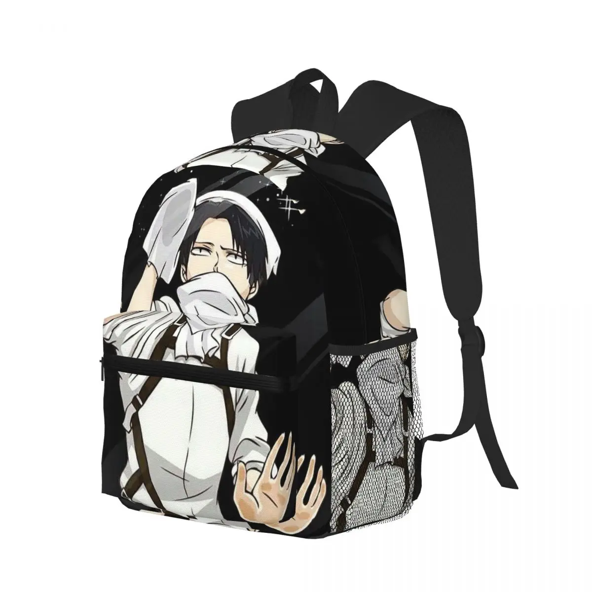 Levi Ackerman Attack On Titan Student Backpack School Bag Hiking Travel Daypack for Boys Girls Bookbag Shoulder Bags
Levi Ackerman Attack On Titan Student Backpack School Bag Hiking Travel Daypack for Boys Girls Bookbag Shoulder Bags