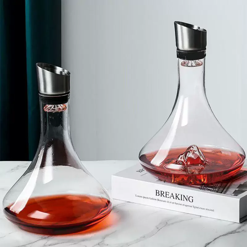 Glass quick wine aerator light luxury waterfall wine red wine filter home European creative wine dispenser wine jug
Glass quick wine aerator light luxury waterfall wine red wine filter home European creative wine dispenser wine jug