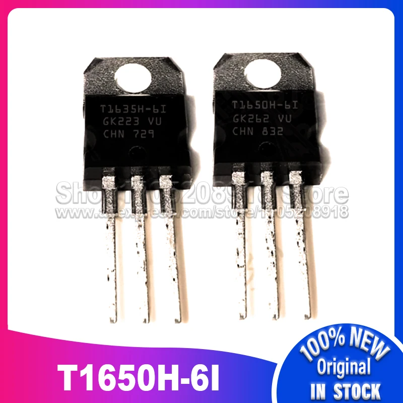10 шт./лот T1635T-8I T1610T-6I T1635T-6I T1650H-6I TO-220 100% новый спотовый запас
10 шт./лот T1635T-8I T1610T-6I T1635T-6I T1650H-6I TO-220 100% новый спотовый запас