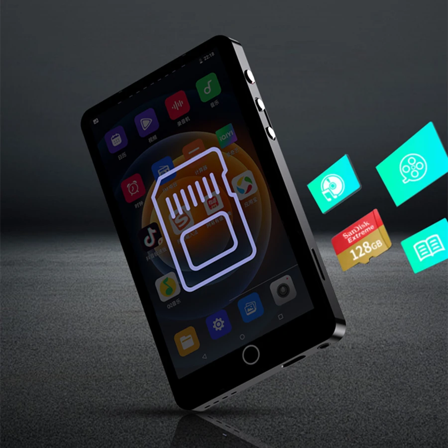 MP4-плеер Mahdi с камерой, Bluetooth, Wi-Fi, Android, 16 ГБ, сенсорный экран, Hi-Fi музыка, MP3-плеер, запись на TF-карту, видеоплеер Walkman 2025
MP4-плеер Mahdi с камерой, Bluetooth, Wi-Fi, Android, 16 ГБ, сенсорный экран, Hi-Fi музыка, MP3-плеер, запись на TF-карту, видеоплеер Walkman 2025