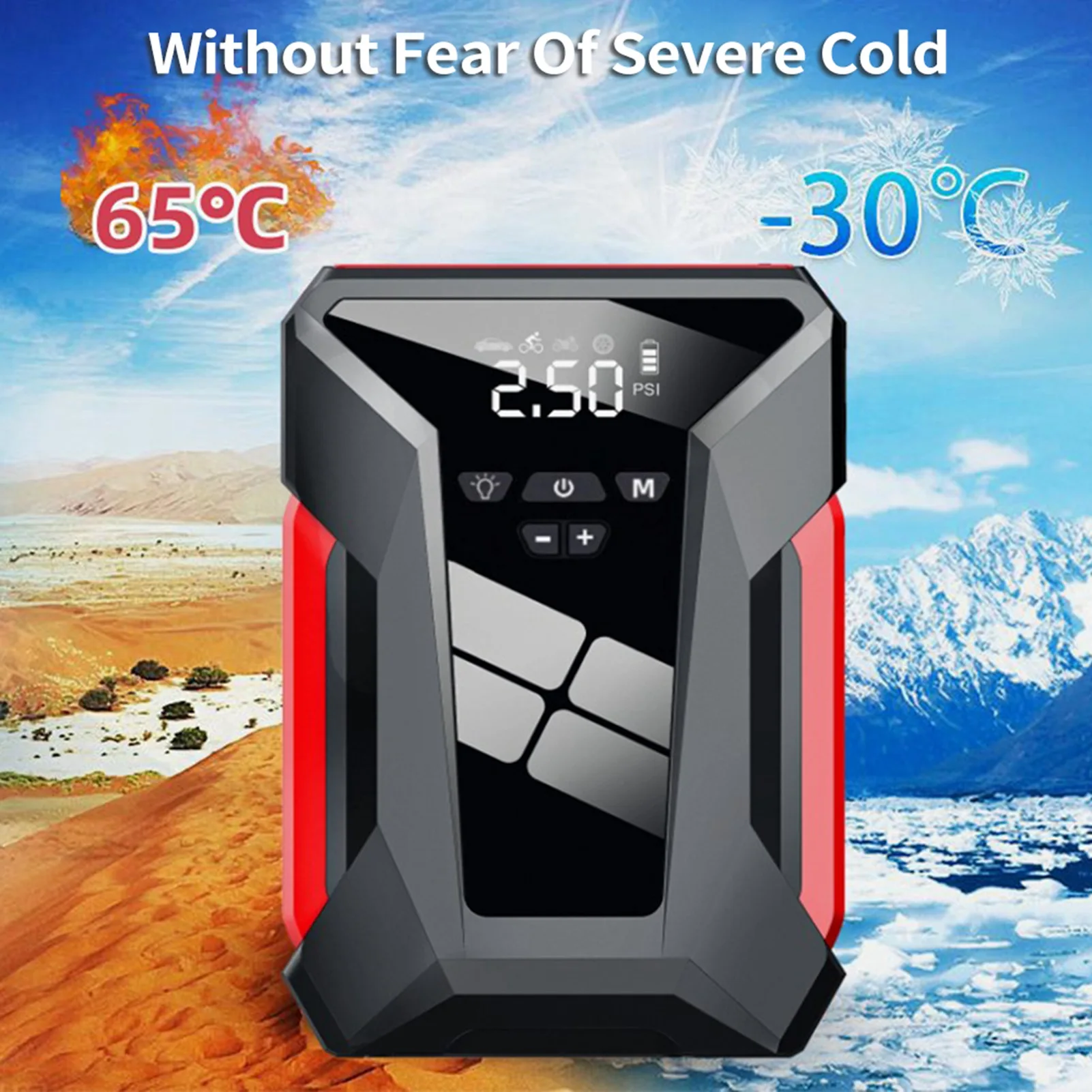 Car Emergency Starter with Air Compressor Portable Multifunctional Car Battery Jumper Starter for Motorcycle SUV
Car Emergency Starter with Air Compressor Portable Multifunctional Car Battery Jumper Starter for Motorcycle SUV