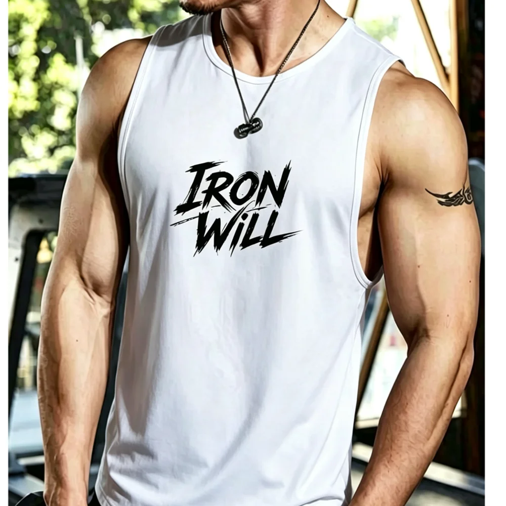 New Summer Fitness Printed Vest Mesh Men's Sleeveless T-shirt Men's Comfortable Vest Running Fitness Sports Men's Vest
New Summer Fitness Printed Vest Mesh Men's Sleeveless T-shirt Men's Comfortable Vest Running Fitness Sports Men's Vest