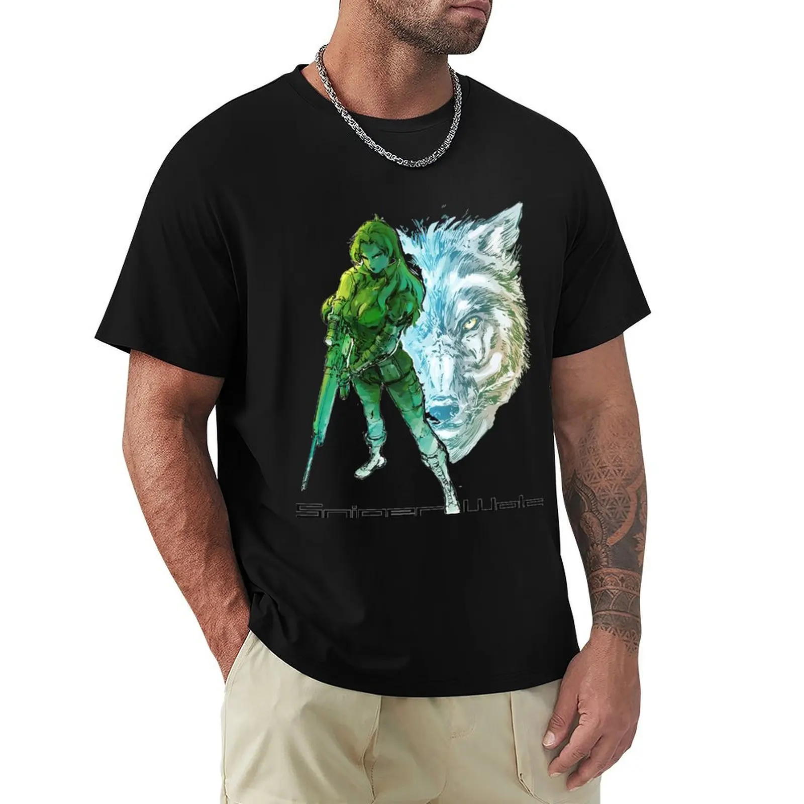 Metal gear solid sniper wolf T-Shirt Short sleeve tee funny shirt cotton cute tops customizeds oversized t shirt men
Metal gear solid sniper wolf T-Shirt Short sleeve tee funny shirt cotton cute tops customizeds oversized t shirt men