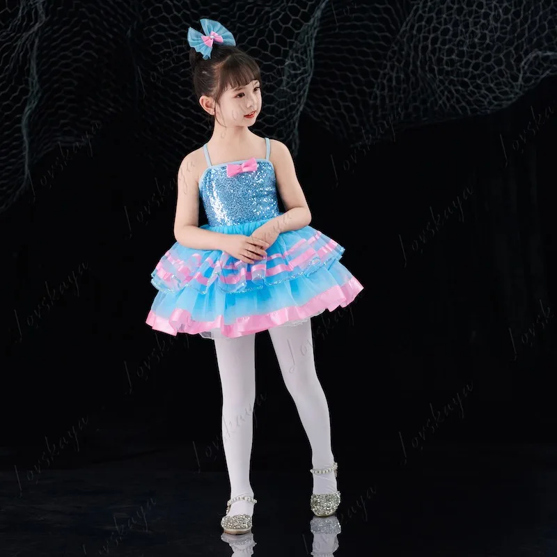 Girls Sequins Tutu Princess Dress Kids Dance Performance Stage Costume
Girls Sequins Tutu Princess Dress Kids Dance Performance Stage Costume