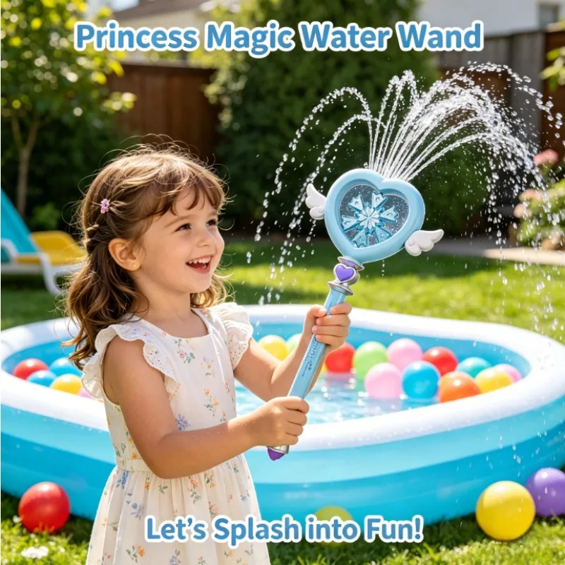 Magic Wand Water Gun for Kids, Princess Style Water Sprayer Toy, Summer Outdoor Beach Party Toy
Magic Wand Water Gun for Kids, Princess Style Water Sprayer Toy, Summer Outdoor Beach Party Toy