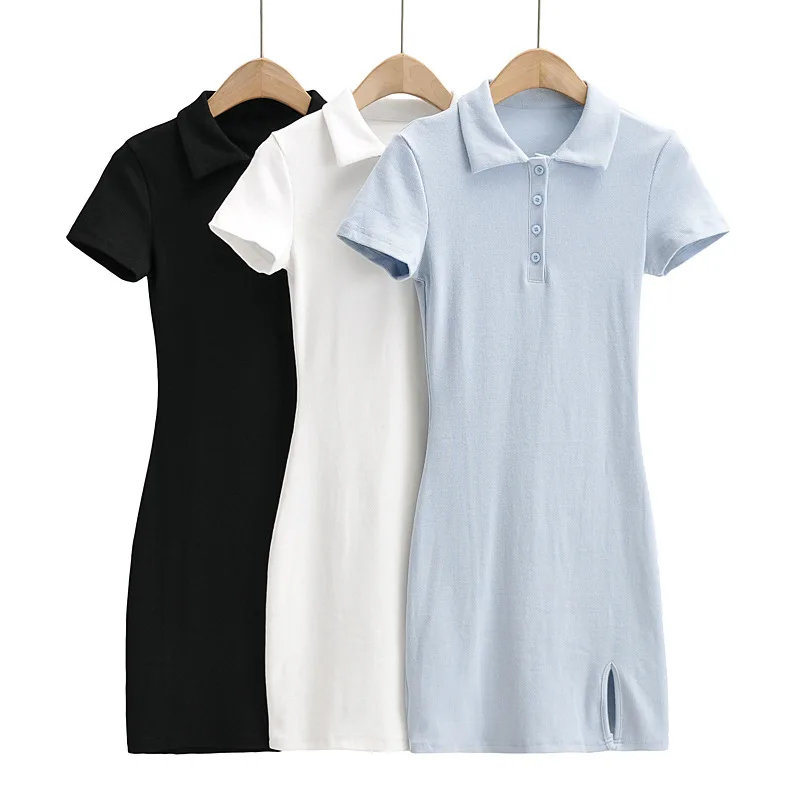 Lightweight Polo Neck Tennis Dresses Summer Short-sleeves Slim Sports Workout Golf Athletic Mini Dresse Yoga Clothing for Women
Lightweight Polo Neck Tennis Dresses Summer Short-sleeves Slim Sports Workout Golf Athletic Mini Dresse Yoga Clothing for Women