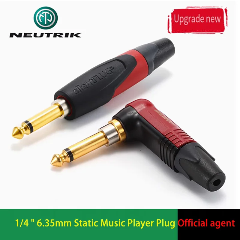 NP2X-AU-SILENT 6.35mm 2 Core 1/4 Mono Mute Guitar Connector Professional Guitar Audio Straight Bend Jack Plug Adapters
NP2X-AU-SILENT 6.35mm 2 Core 1/4 Mono Mute Guitar Connector Professional Guitar Audio Straight Bend Jack Plug Adapters
