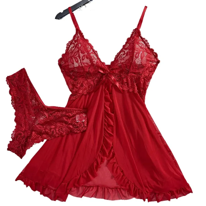 Красный слинг, прозрачное сексуальное женское белье, женское нижнее белье, прозрачная одежда для сна, кружевная ночная рубашка и трусики, пижамные комплекты, женский Санта-Клаус
Красный слинг, прозрачное сексуальное женское белье, женское нижнее белье, прозрачная одежда для сна, кружевная ночная рубашка и трусики, пижамные комплекты, женский Санта-Клаус