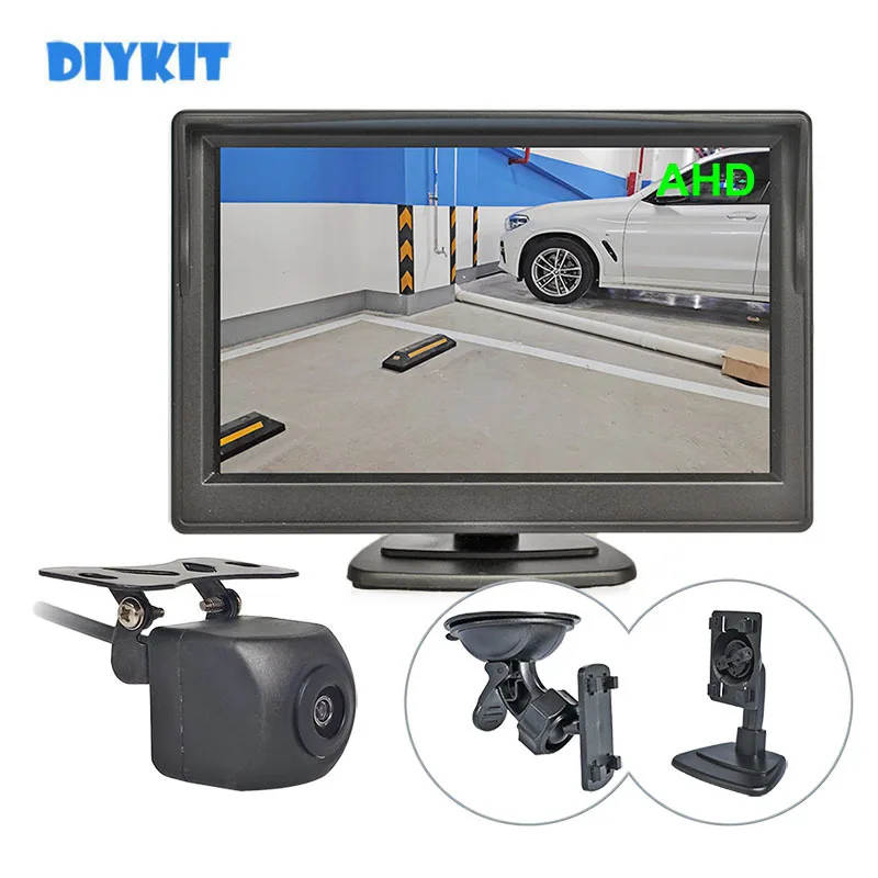 5-дюймовый AHD EWV автомобильный монитор DIYKIT 1024*600, IP68 резервная HD камера заднего вида для камеры MPV SUV Horse Lorry
5-дюймовый AHD EWV автомобильный монитор DIYKIT 1024*600, IP68 резервная HD камера заднего вида для камеры MPV SUV Horse Lorry