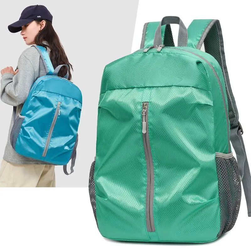 Men's and Women's Nylon Foldable Backpack Casual and Simple Large Capacity Waterproof Travel Bag
Men's and Women's Nylon Foldable Backpack Casual and Simple Large Capacity Waterproof Travel Bag
