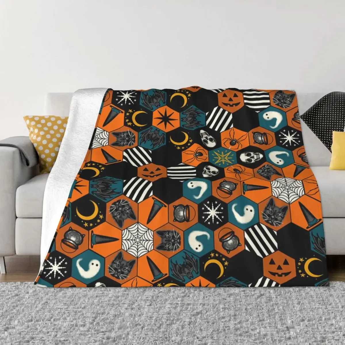 Halloween Pumpkin Ghost Blanket Sofa Cover Fleece Printed Collage Super Soft Throw Blanket for Sofa Office Bedspread
Halloween Pumpkin Ghost Blanket Sofa Cover Fleece Printed Collage Super Soft Throw Blanket for Sofa Office Bedspread