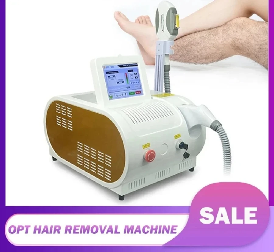 Portable New Beauty Salon IPL Hair Removal Machine Skin Whitening Permanent Laser OPT Hair Removal Device
Portable New Beauty Salon IPL Hair Removal Machine Skin Whitening Permanent Laser OPT Hair Removal Device