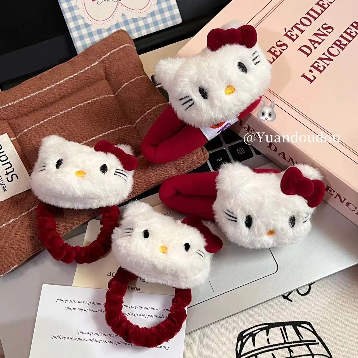 Милая плюшевая заколка для волос Hello Kitty Ankola с красным бантом для девочек челки Мультяшные Детские аксессуары для волос
Милая плюшевая заколка для волос Hello Kitty Ankola с красным бантом для девочек челки Мультяшные Детские аксессуары для волос