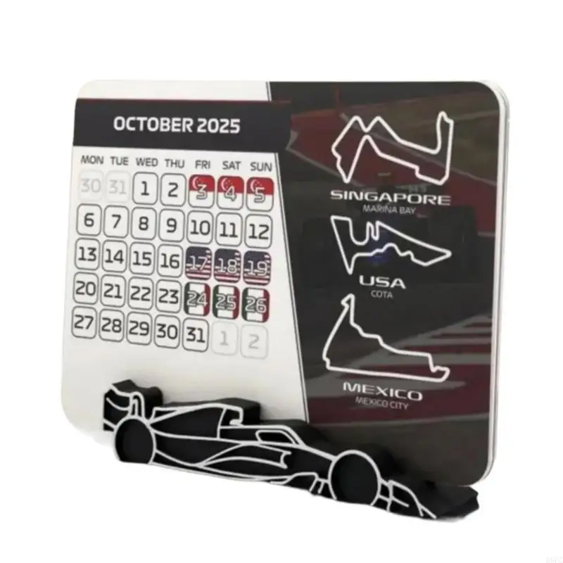 2025 Календарь расписания гонок с дисплей -стендом 2025 Desk Desk Monthly Calendar Planner для энтузиастов и коллекционера
2025 Календарь расписания гонок с дисплей -стендом 2025 Desk Desk Monthly Calendar Planner для энтузиастов и коллекционера