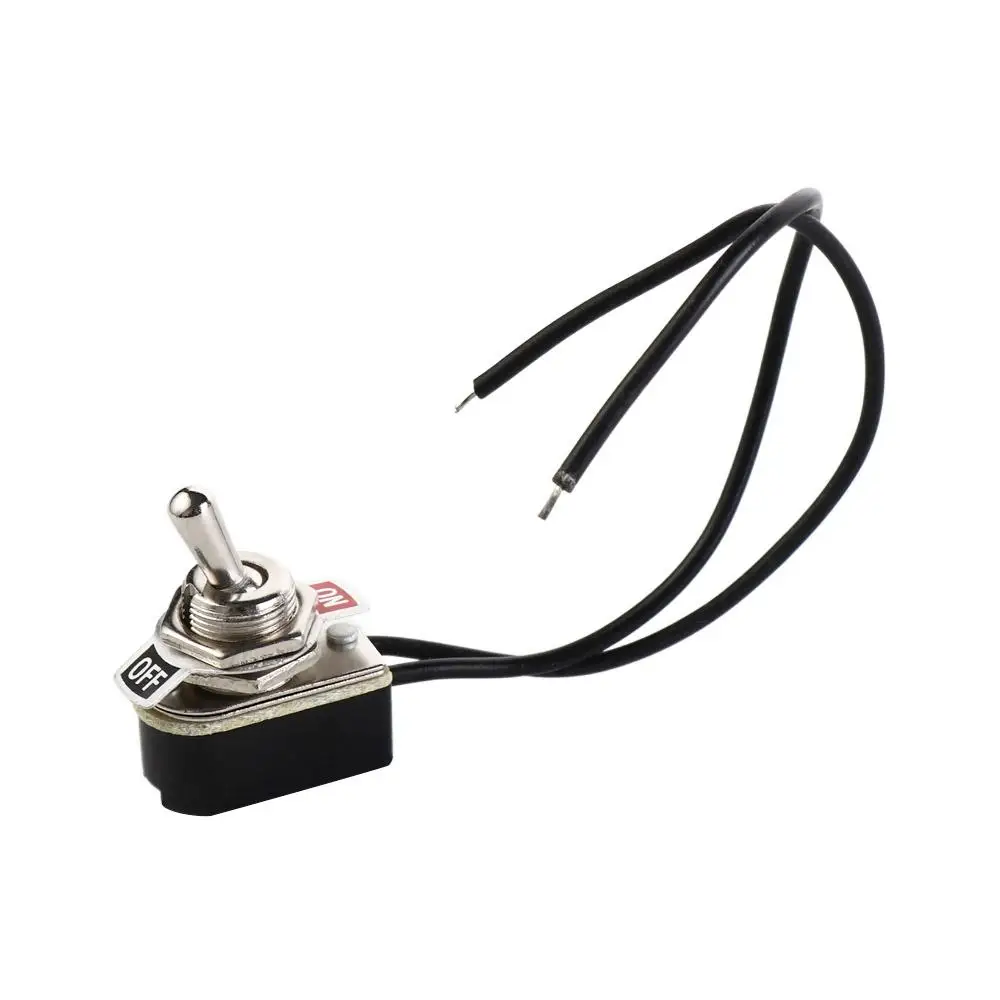Prewired Standard With Wire Cable KNS-1 SPST Electrical Equipment Lever switch Toggle Switch On/Off Switch Contacts Switch
Prewired Standard With Wire Cable KNS-1 SPST Electrical Equipment Lever switch Toggle Switch On/Off Switch Contacts Switch