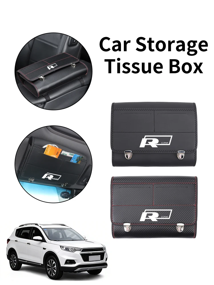 Elastic fabric PU Leather Car Seat Tissue Box Dual-Card Holder Storage Pouch For VW R Golf GTI Polo Passat Tiguan Jetta Touareg
Elastic fabric PU Leather Car Seat Tissue Box Dual-Card Holder Storage Pouch For VW R Golf GTI Polo Passat Tiguan Jetta Touareg