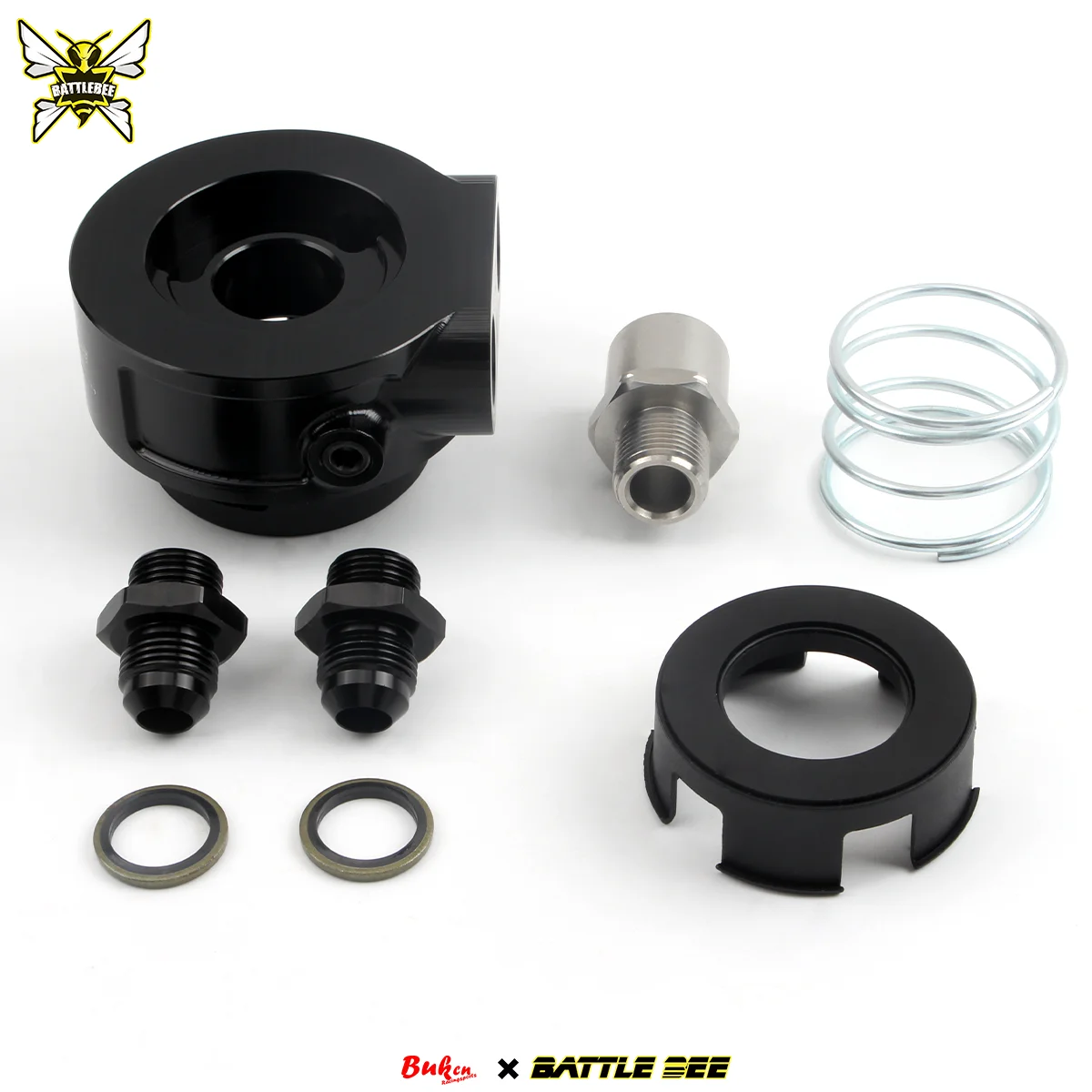 Oil-cooled oil pan radiator oil transfer adapter with temperature control suitable for Golf 5/6 1.4T EA111.BB-OCA-111T
Oil-cooled oil pan radiator oil transfer adapter with temperature control suitable for Golf 5/6 1.4T EA111.BB-OCA-111T