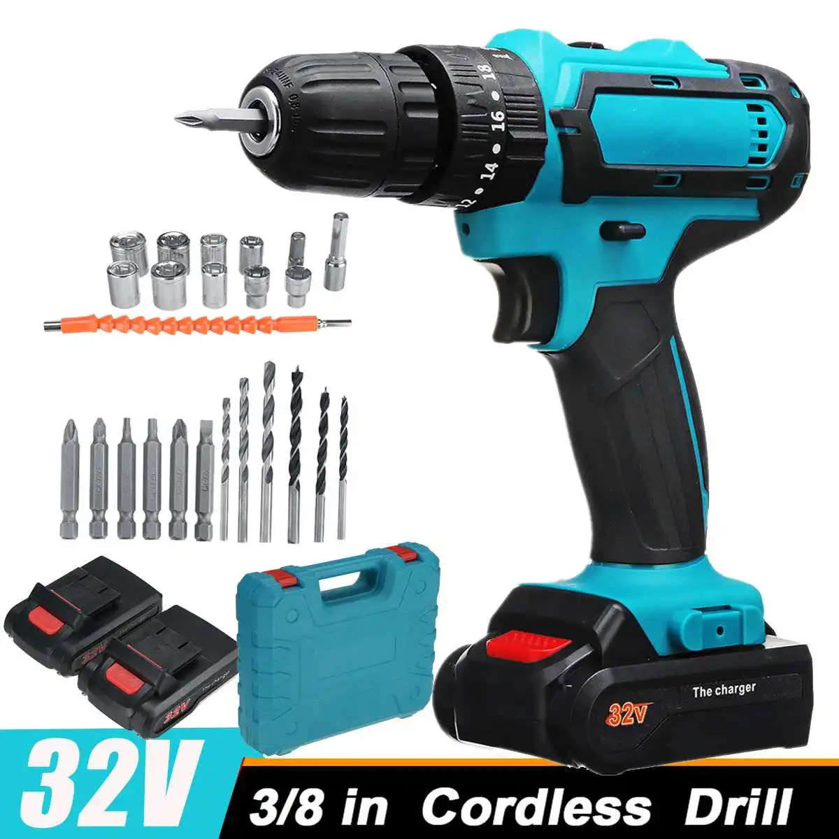16.8V Cordless Drill Plate Cutter Metal Electric Screwdriver Lithium Battery Multi-function Winter Drill Ice Power Tools
16.8V Cordless Drill Plate Cutter Metal Electric Screwdriver Lithium Battery Multi-function Winter Drill Ice Power Tools