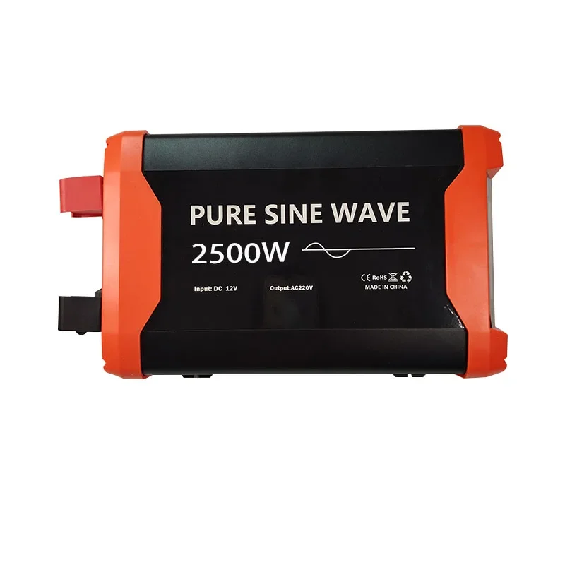 DC12V 24V 48V 2500W Sine Wave LCD Power Converter New Technology Solar Automotive Inverter for Home Appliance 12V 24VDC110V 220V
DC12V 24V 48V 2500W Sine Wave LCD Power Converter New Technology Solar Automotive Inverter for Home Appliance 12V 24VDC110V 220V