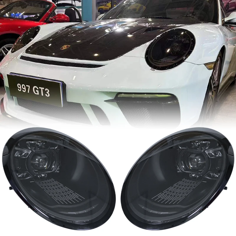 Hot Sell Car Front Light Porsche 997 2005-2008 2012 Head Lights LED Upgrade 2023 992 Matrix Style LED Headlights for Porsche
Hot Sell Car Front Light Porsche 997 2005-2008 2012 Head Lights LED Upgrade 2023 992 Matrix Style LED Headlights for Porsche