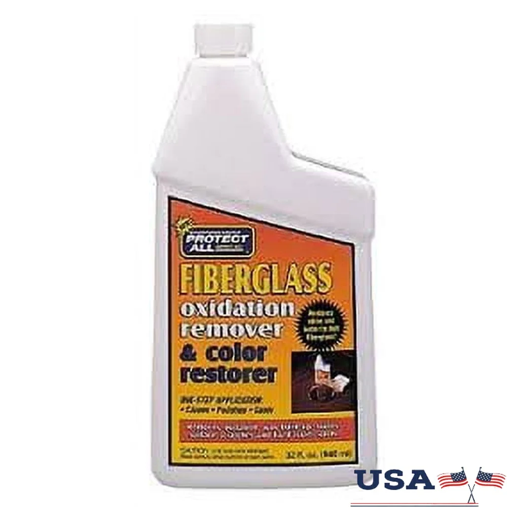 Средство для удаления окисления стекловолокна, восстановление цвета, очиститель, полировщик, 32 унции, удаление пятен, царапин, улучшает блеск, уход за поверхностью автомобиля
Средство для удаления окисления стекловолокна, восстановление цвета, очиститель, полировщик, 32 унции, удаление пятен, царапин, улучшает блеск, уход за поверхностью автомобиля