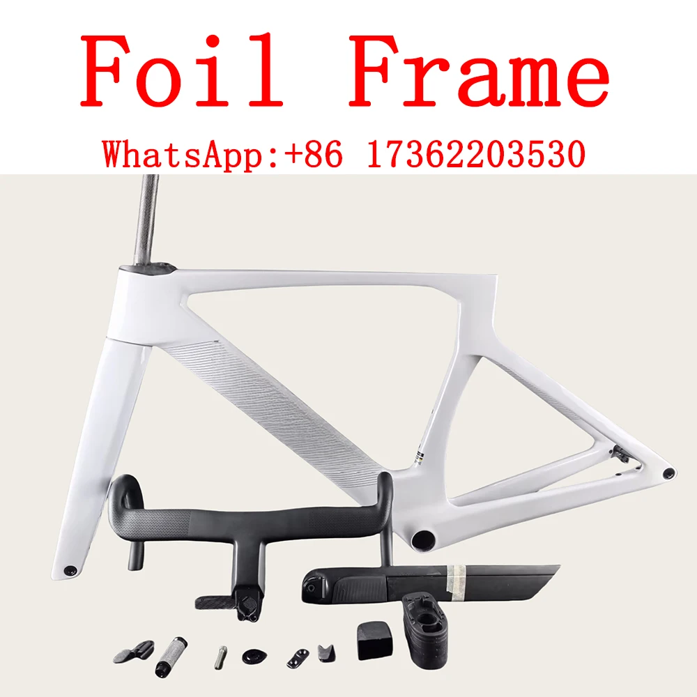 2025 T1100 Road Bicycle Frameset Foil Carbon Frame Road Bike Carbon Frames BB86 UPS DPD White Color 03
2025 T1100 Road Bicycle Frameset Foil Carbon Frame Road Bike Carbon Frames BB86 UPS DPD White Color 03