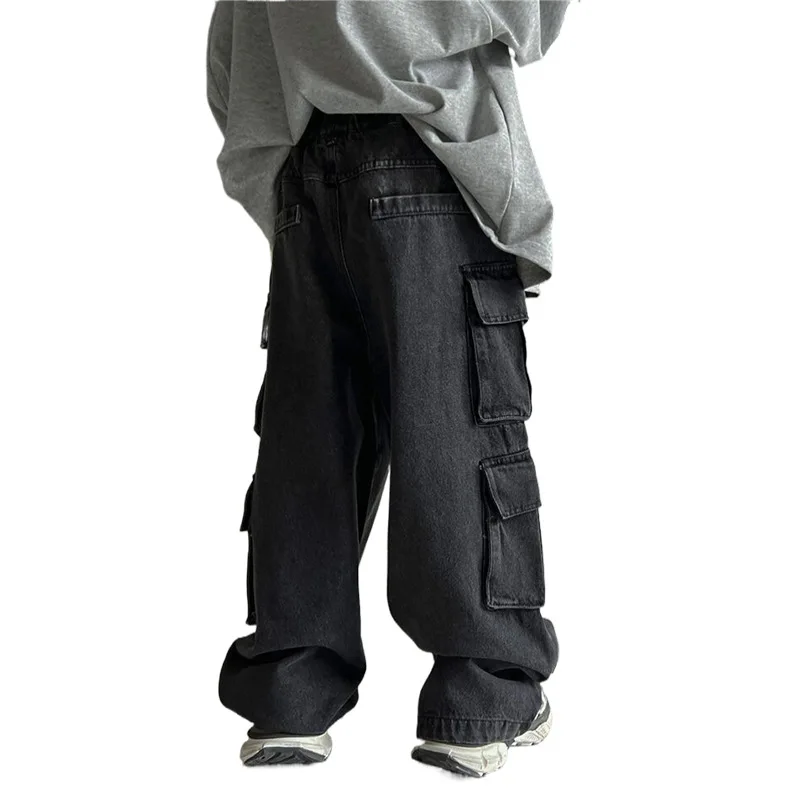 Children's Cargo Jeans Vintage NicheThree-dimensional Bag Jeans for Boys and Girls Baby Pants
Children's Cargo Jeans Vintage NicheThree-dimensional Bag Jeans for Boys and Girls Baby Pants