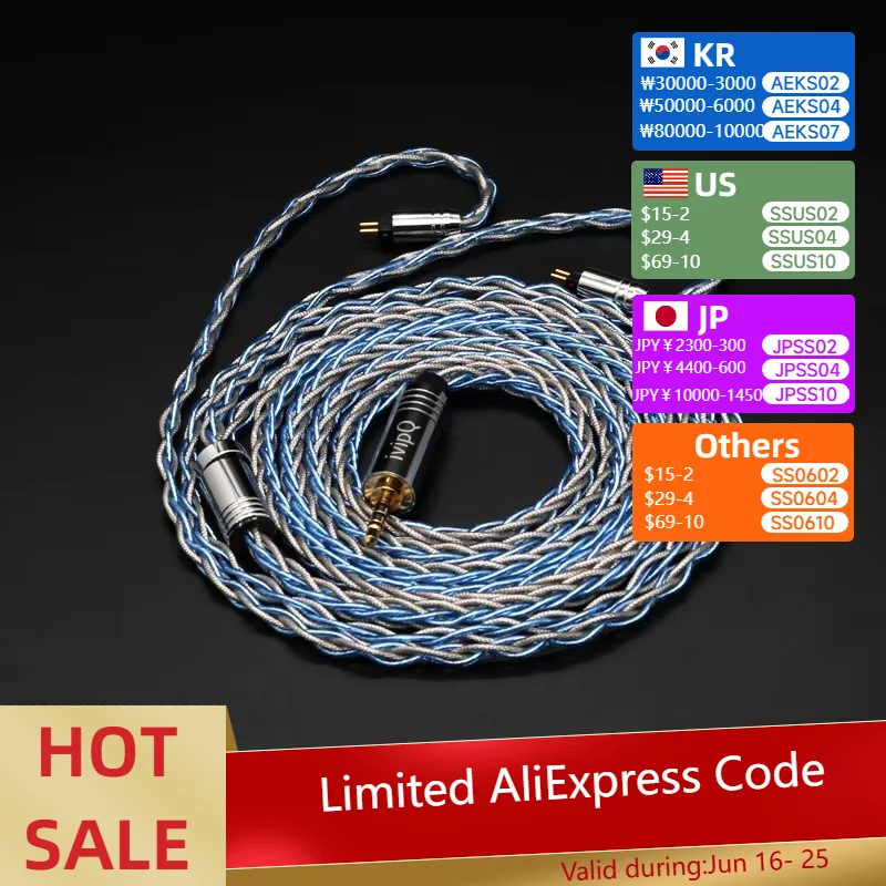 ivipQ-505 Silver Foil Wire+Single Crystal Copper Silver Plating Earphone Upgrade Cable, For TANGZU FUDU NX7MK4 SE535 UE900S XBA
ivipQ-505 Silver Foil Wire+Single Crystal Copper Silver Plating Earphone Upgrade Cable, For TANGZU FUDU NX7MK4 SE535 UE900S XBA